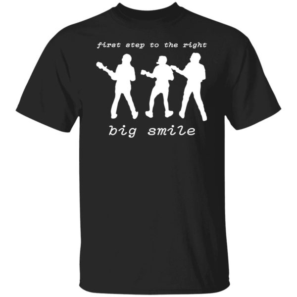 First Step To The Right Big Smile Vulfpeck Shirt, Hoodie, Tank 3