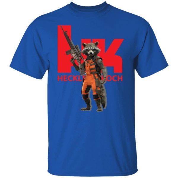 Rocket Raccoon HK Heckler and Koch Shirt, Hoodie, Tank 3