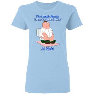 The Lonely Stoner Seems To Free His Mind At Night Peter Griffin Version Shirt, Hoodie, Tank 9