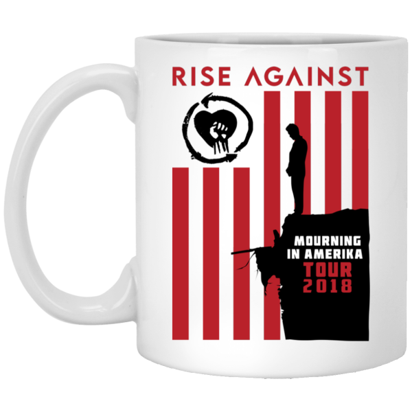 Rise Against Mourning In America Tour 2018 Mug 3