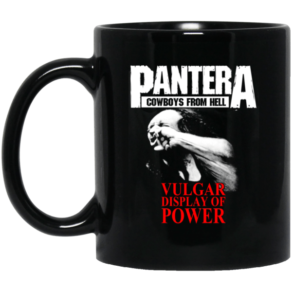 Pantera Cowboys From Hell Vulgar Display Of Power Mug 3