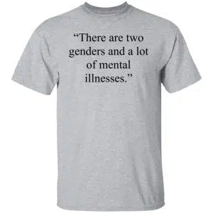 There Are Two Genders And A Lot Of Mental Illnesses Shirt, Hoodie, Tank 16