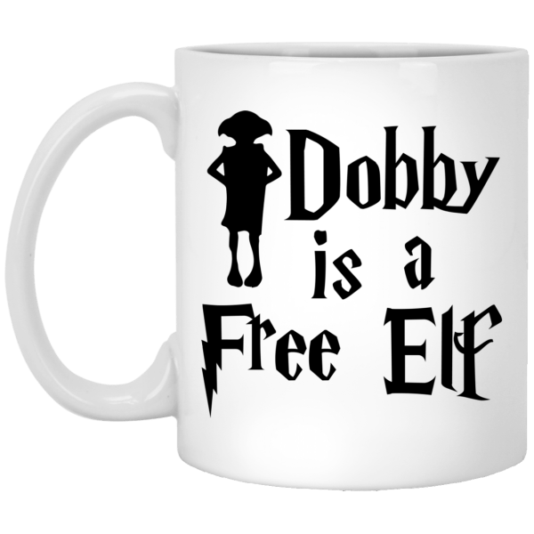 Dobby Is A Free Elf Harry Potter Mug 3