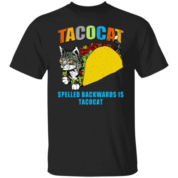 Tacocat Spelled Backwards Is Tacocat Shirt, Hoodie, Tank 3