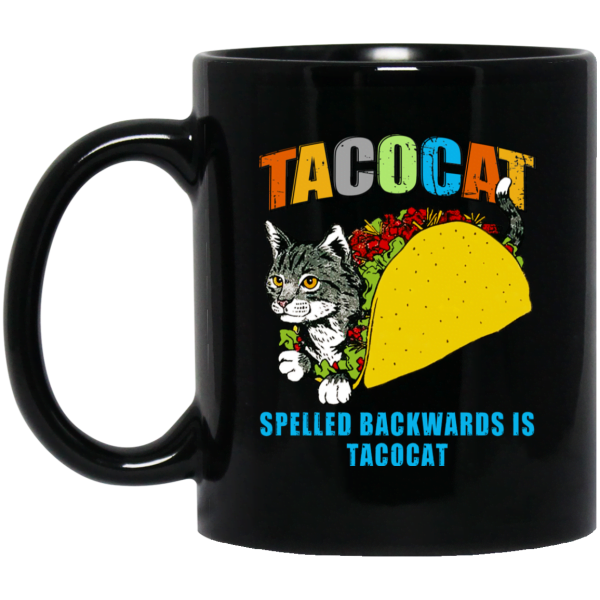 Tacocat Spelled Backwards Is Tacocat Mug 3