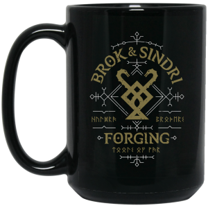 God Of War Brok & Sindri Forging Mug 5