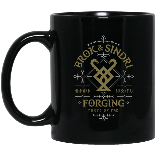 God Of War Brok & Sindri Forging Mug 3