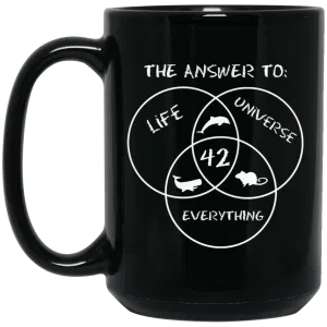 42 The Answer To Life Universe Everything Mug 5
