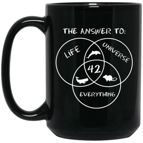 42 The Answer To Life Universe Everything Mug 4