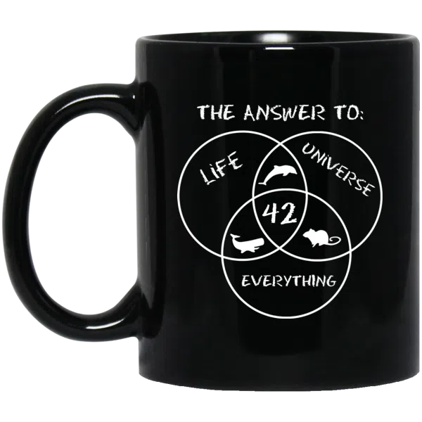 42 The Answer To Life Universe Everything Mug 3
