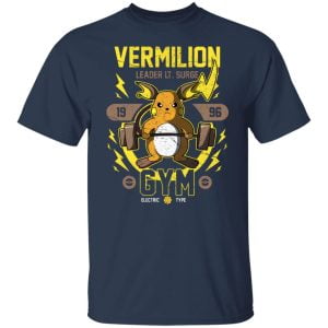 Vermilion Gym Leader Lt Surge 1996 Gym Shirt, Hoodie, Tank 16