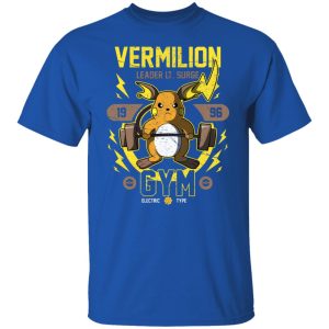 Vermilion Gym Leader Lt Surge 1996 Gym Shirt, Hoodie, Tank 17