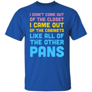I Didn't Come Out Of The Closet I Came Out Of The Cabinets Like All Of The Other Pans Shirt, Hoodie, Tank 17