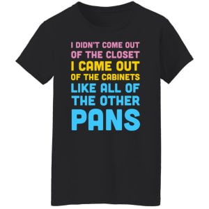 I Didn't Come Out Of The Closet I Came Out Of The Cabinets Like All Of The Other Pans Shirt, Hoodie, Tank 18