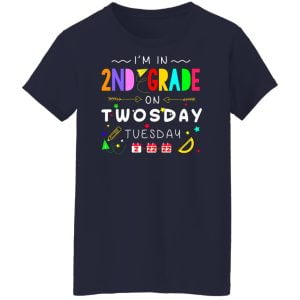 I'm In 2nd Grade On Twodays Tuesday 22 2 2022 Shirt, Hoodie, Tank 23