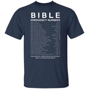 Bible Emergency Numbers Shirt, Hoodie, Tank 20