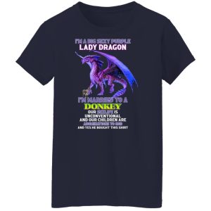 I'm A Big Sexy Purple Lady Dragon I'm Married To A Donkey Shirt, Hoodie, Tank 24