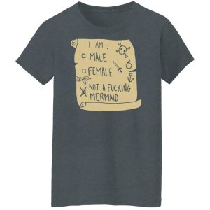 I Am Not A Fucking Mermaid Shirt, Hoodie, Tank 23