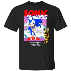 Sonic The Hedgehog No Time For Games Shirt, Hoodie, Tank 18