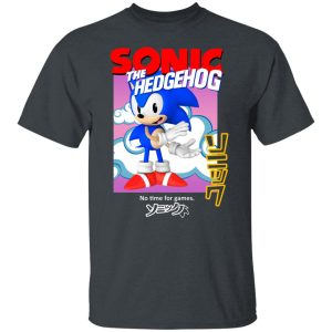 Sonic The Hedgehog No Time For Games Shirt, Hoodie, Tank 19