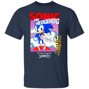Sonic The Hedgehog No Time For Games Shirt, Hoodie, Tank 20