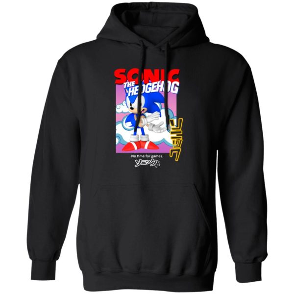 Sonic The Hedgehog No Time For Games Shirt, Hoodie, Tank 3