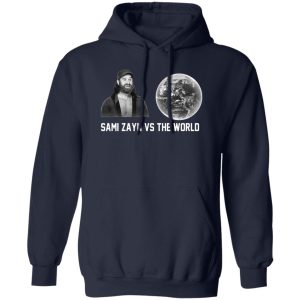 Sami Zayn Vs The World It's A Conspiracy Shirt, Hoodie, Tank 8