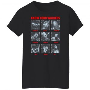 Know Your Walkers The Waling Dead Shirt, Hoodie, Tank 9