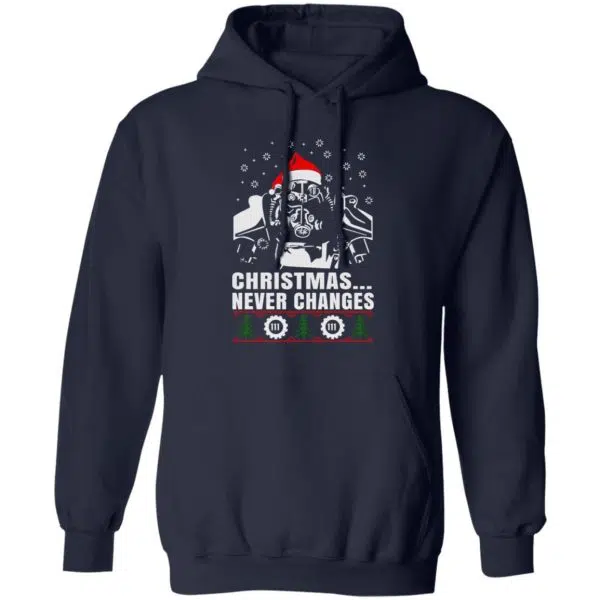 Fallout Power Armor Christmas Never Changes 111 Shirt, Hoodie, Tank 4