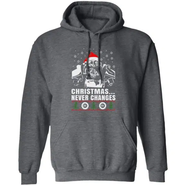 Fallout Power Armor Christmas Never Changes 111 Shirt, Hoodie, Tank 5