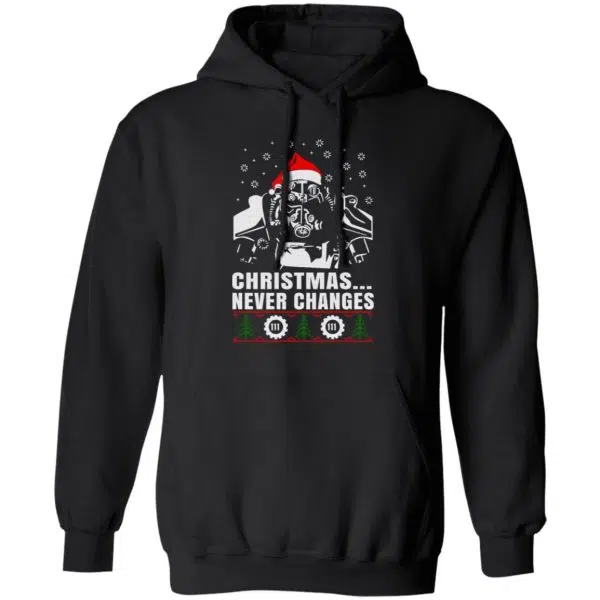 Fallout Power Armor Christmas Never Changes 111 Shirt, Hoodie, Tank 3