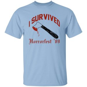 I Survived Horrorfest '89 Shirt, Hoodie, Tank 14