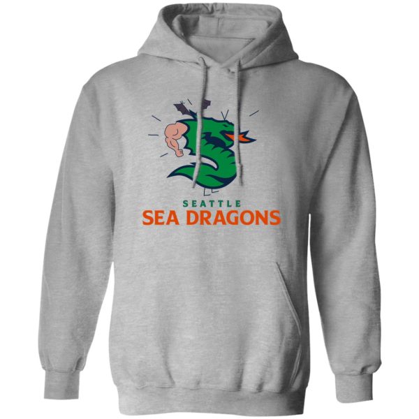 Seattle Sea Dragons Roster XFL Football Logo Shirt, Hoodie, Tank 3