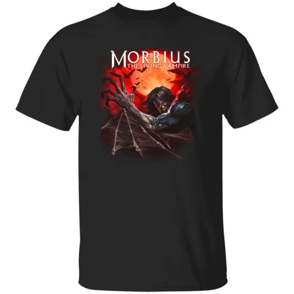 Morbius The Living Vampire Shirt, Hoodie, Tank 7