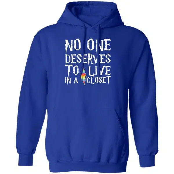 No One Deserves To Live In A Closet Harry Potter LGBT Shirt, Hoodie 3