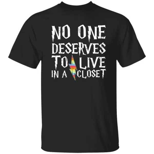No One Deserves To Live In A Closet Harry Potter LGBT Shirt, Hoodie 9