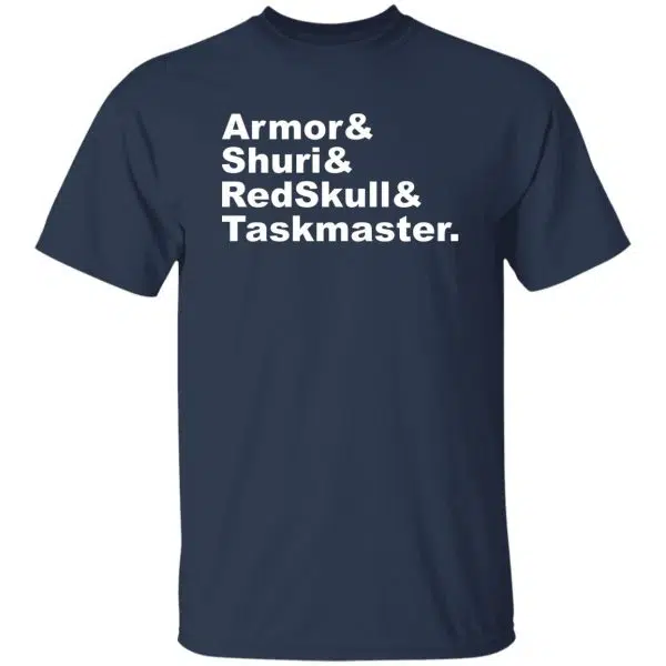 Armor & Shuri & Redskull & Taskmaster Shirt, Hoodie 9
