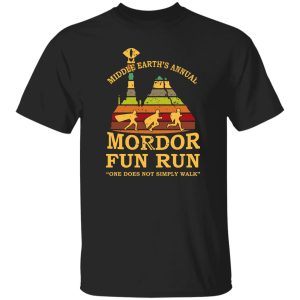 Middle Eartth's Annual Mordor Fun Run Shirt, Hoodie 8