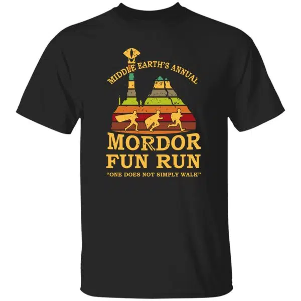 Middle Eartth's Annual Mordor Fun Run Shirt, Hoodie 10