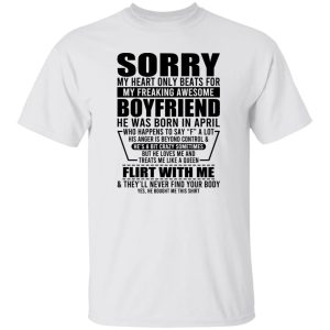 My Heart Only Beats For My Boyfriend Was Born In April 14